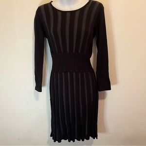 Calvin Klein Pleated Sweater Dress